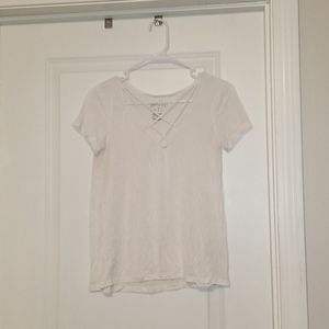 Womens size XS white t-shirt